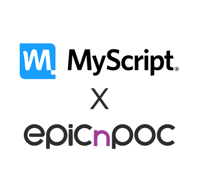 MyScript and Epicnpoc collaboration